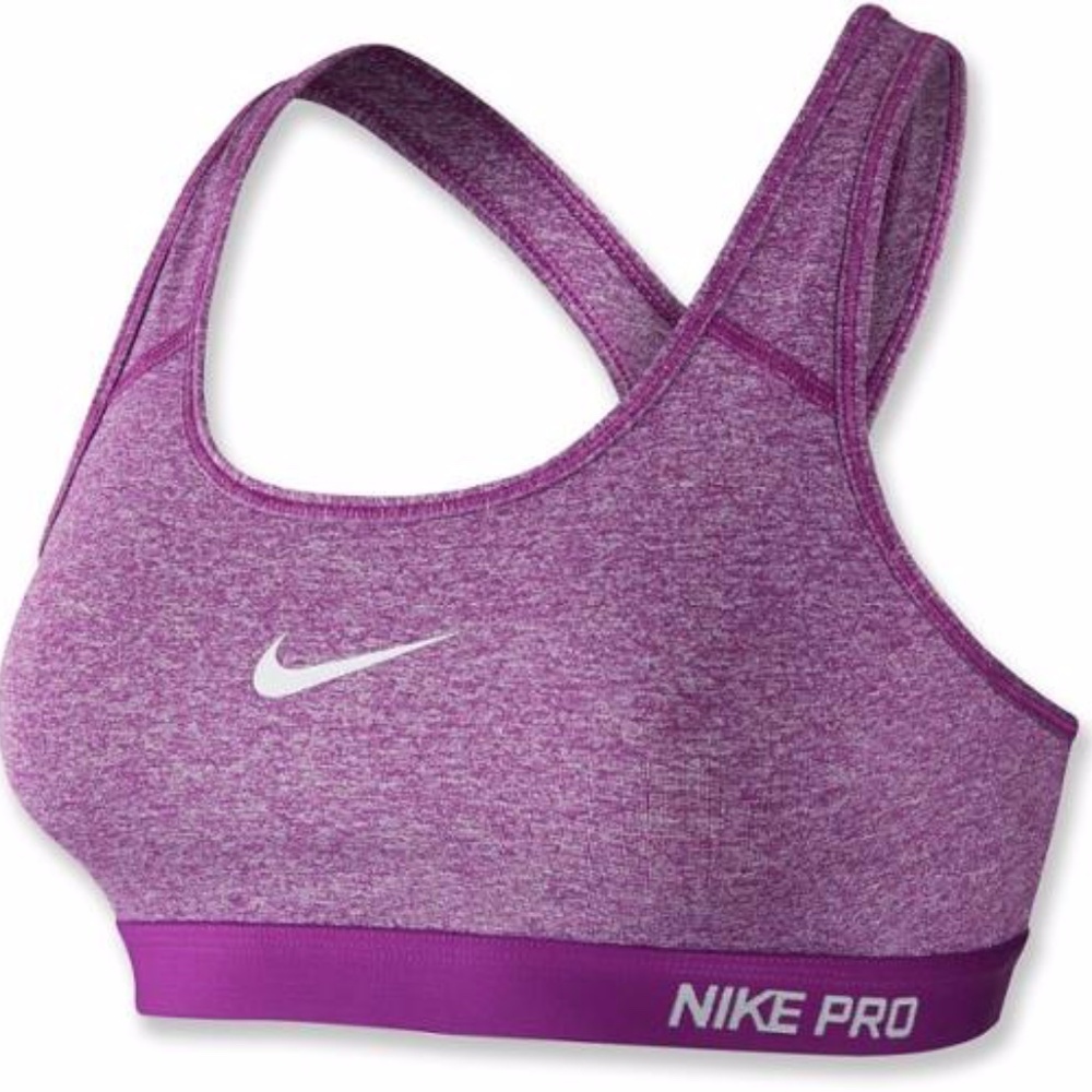 Nike Pro Racerback Sports Bra (Size Small)